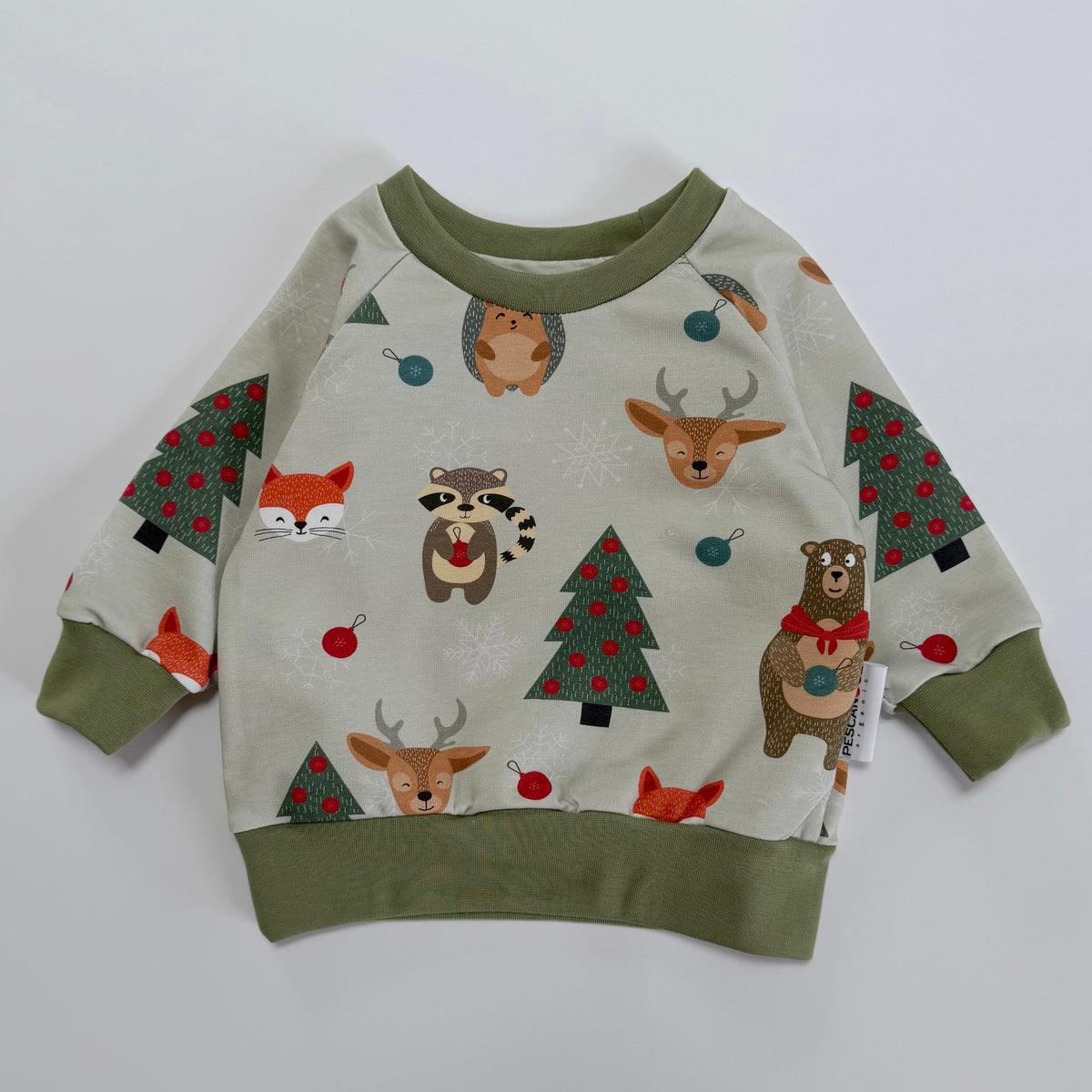 Felpa Raglan Xmas Friends