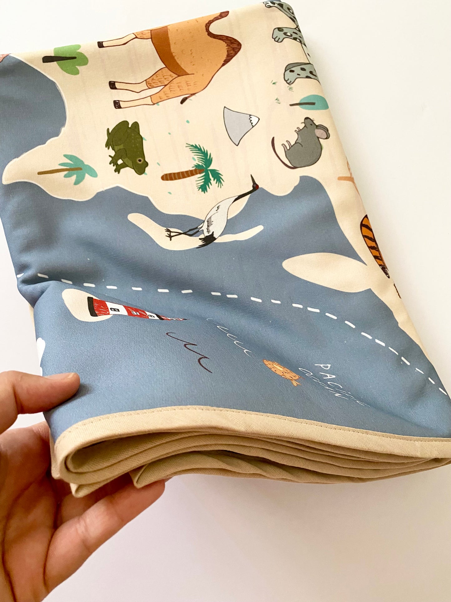 Coperta plaid - Animali del mondo