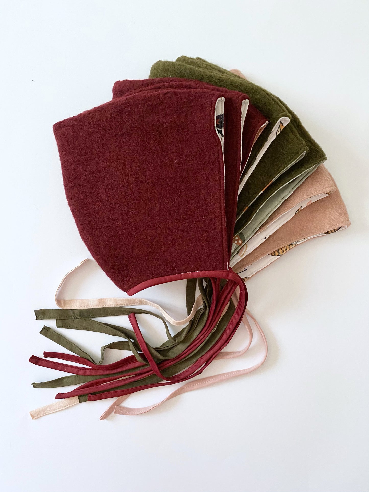 Cuffietta Bonnet Lana Cotta