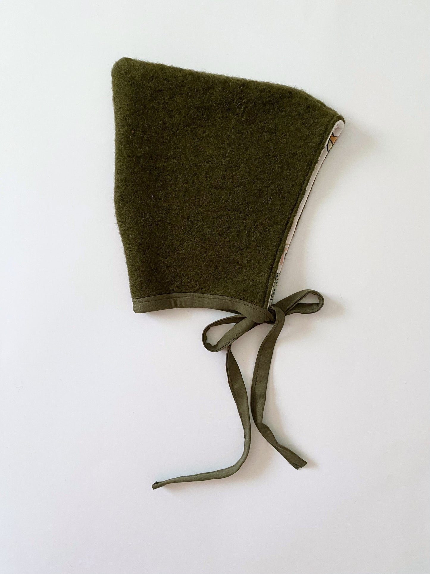 Cuffietta Bonnet Lana Cotta
