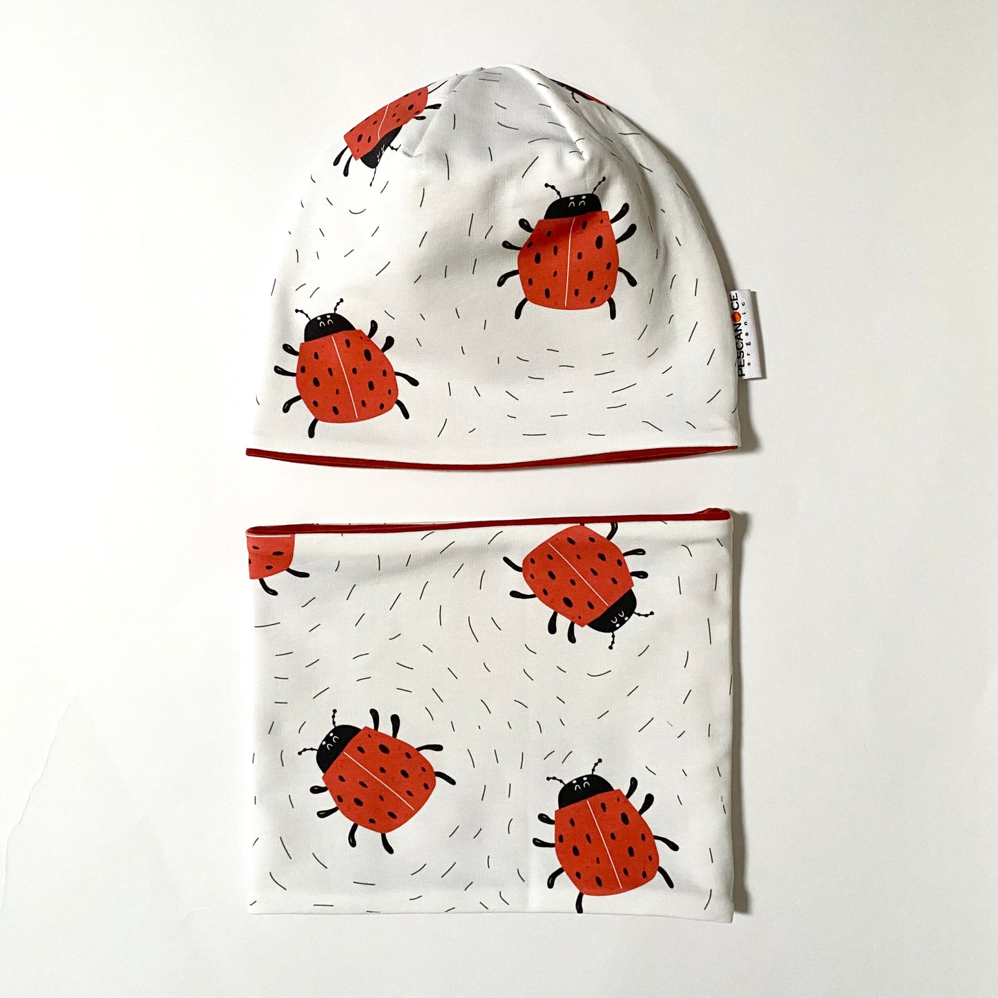 Berretto + Scaldacollo reversibili Cocci