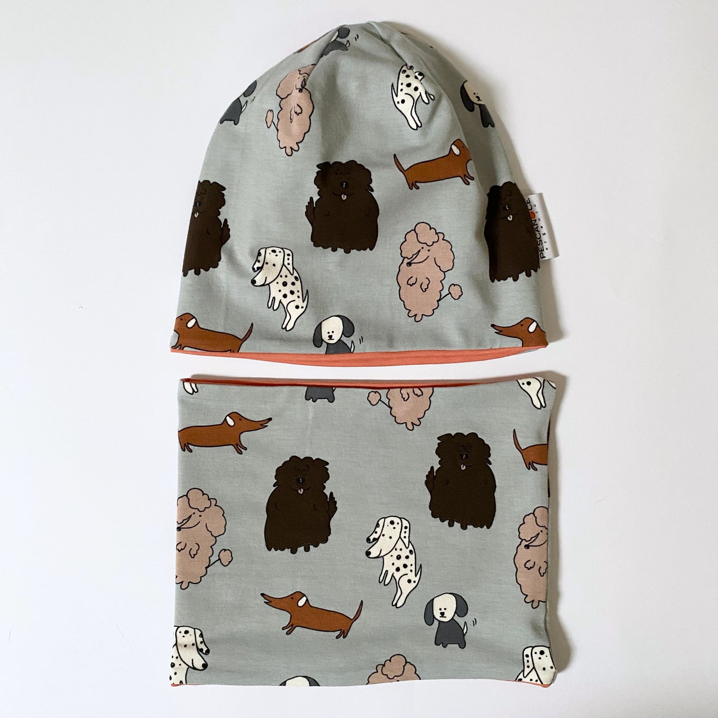 Berretto + Scaldacollo Reversibile Bau!