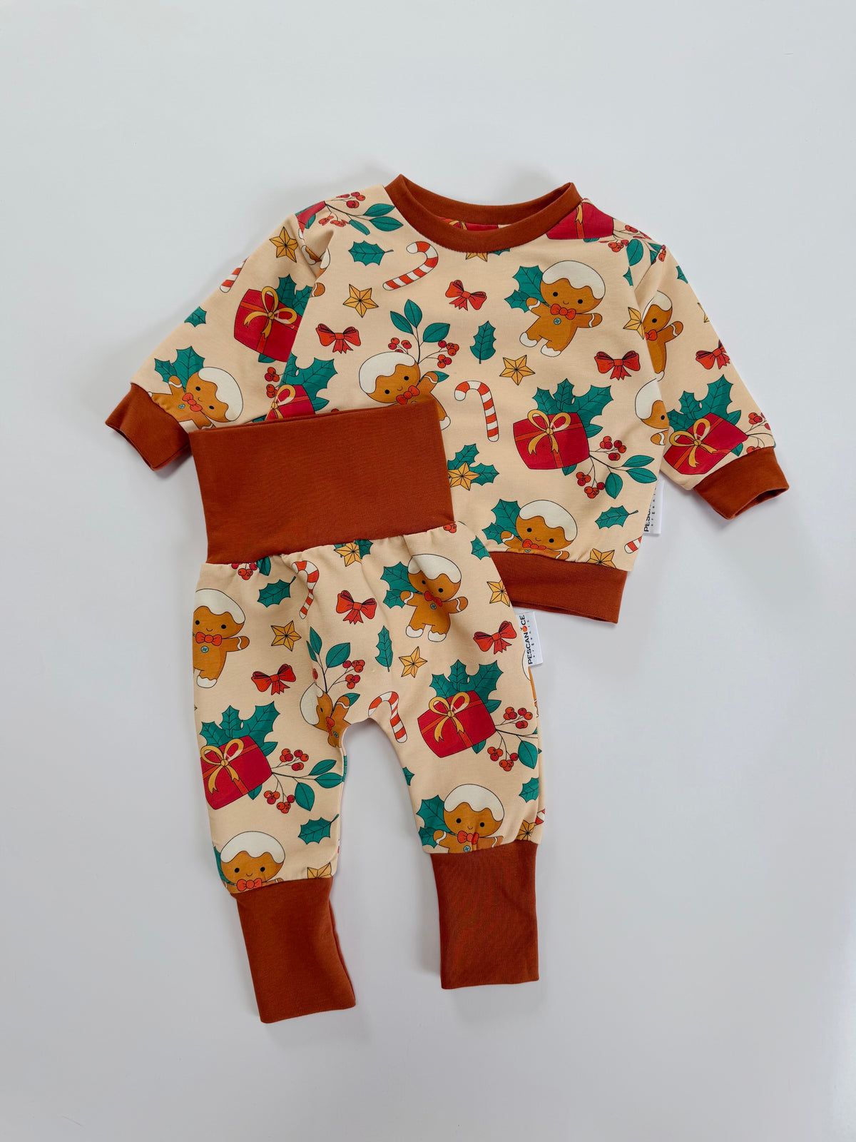 Felpa Classica + GWM 3/12m GingerBread Man