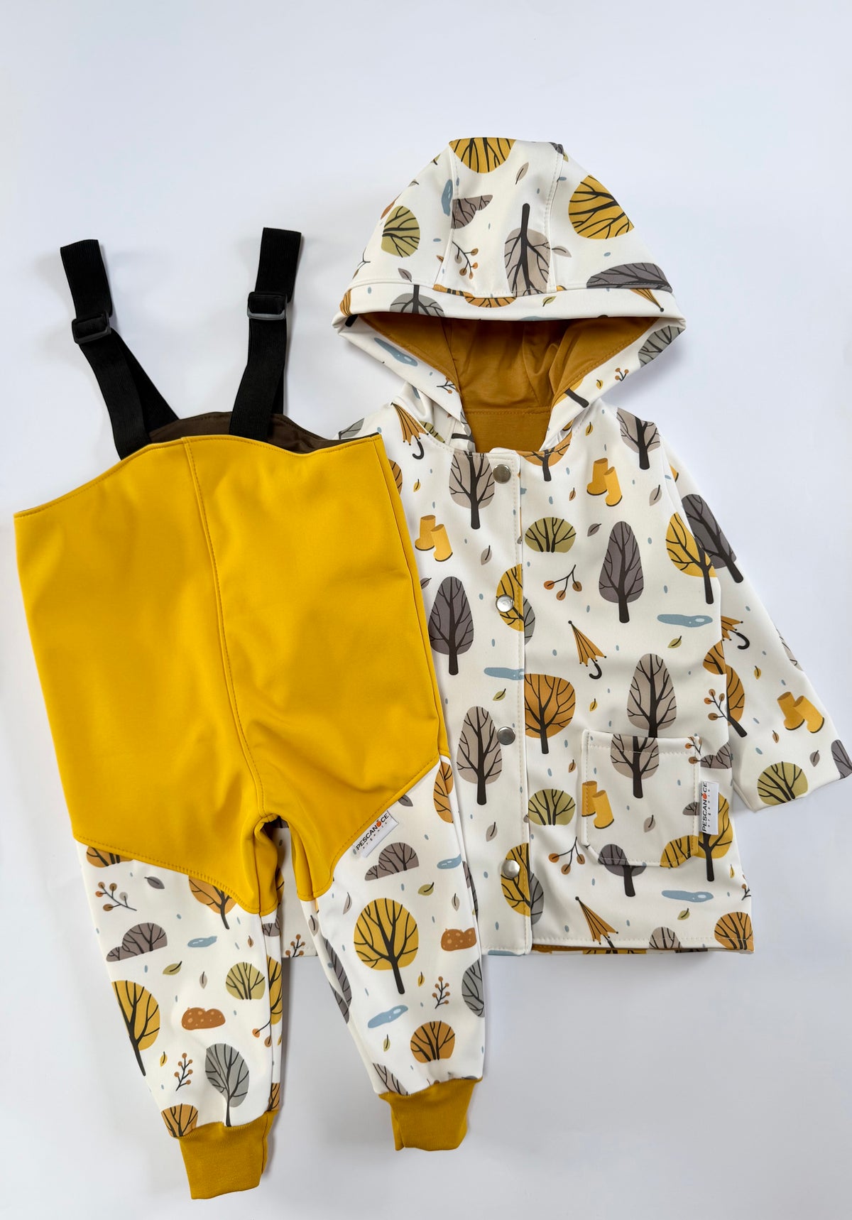 SET SOFTSHELL+ RAINPANTS Autunno