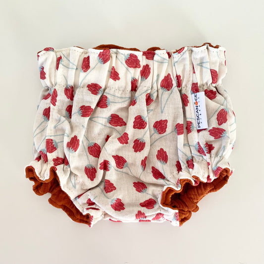Culotte in Mussola Reversibili Red