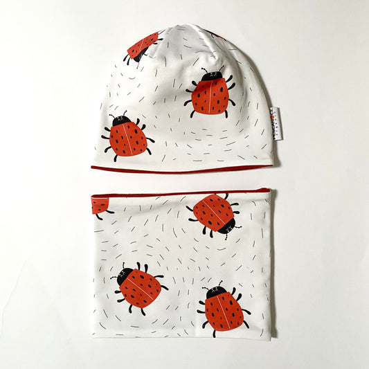 Berretto + Scaldacollo reversibili Cocci