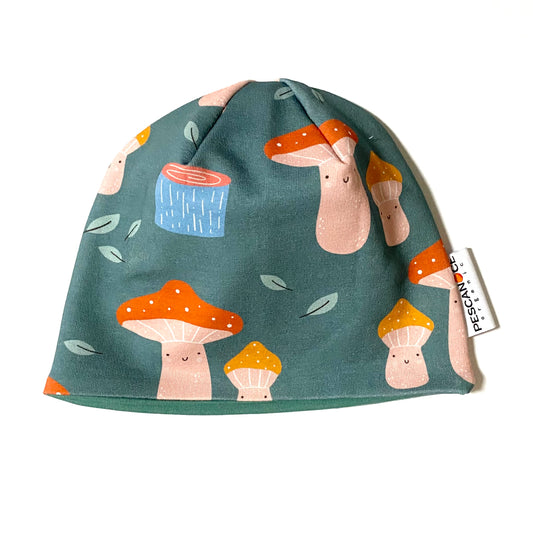 Berretto reversibile Funghetti