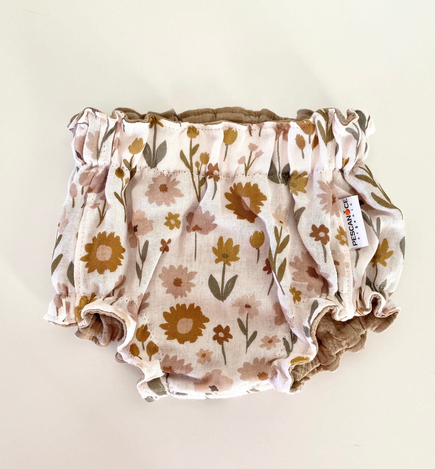 Culotte in Mussola Reversibili Flowers