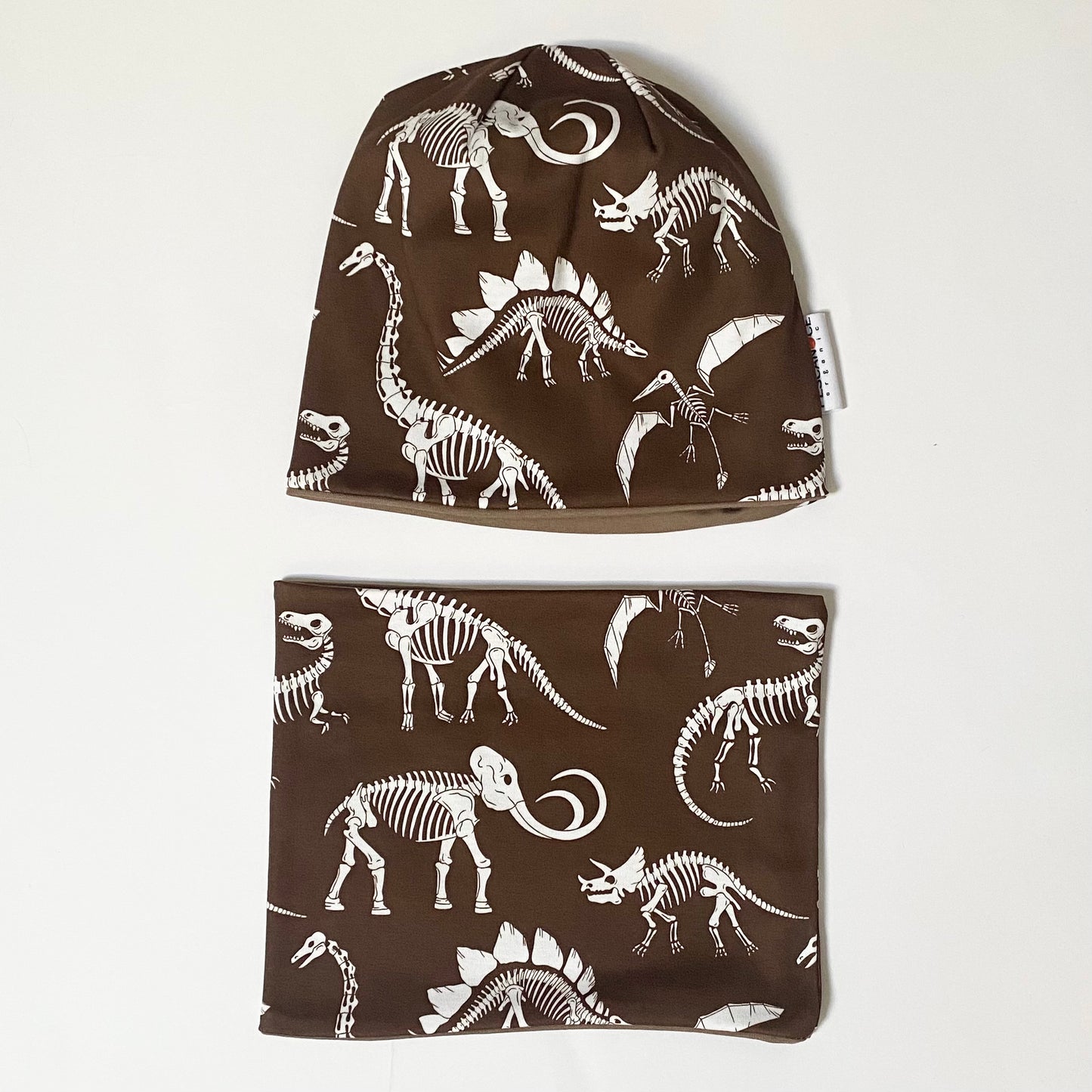 Berretto + Scaldacollo Reversibile Notte al Museo