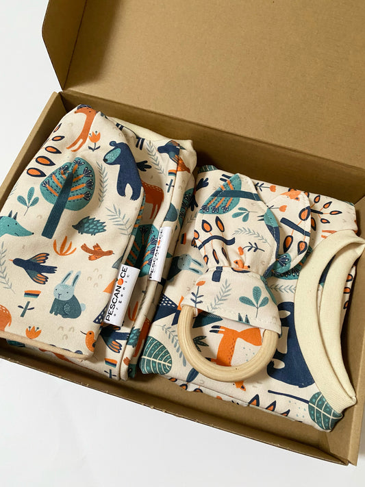 BABYBOX: Felpa Classica+GWM PANTS+BERRETTO e coniglietto - Scandi