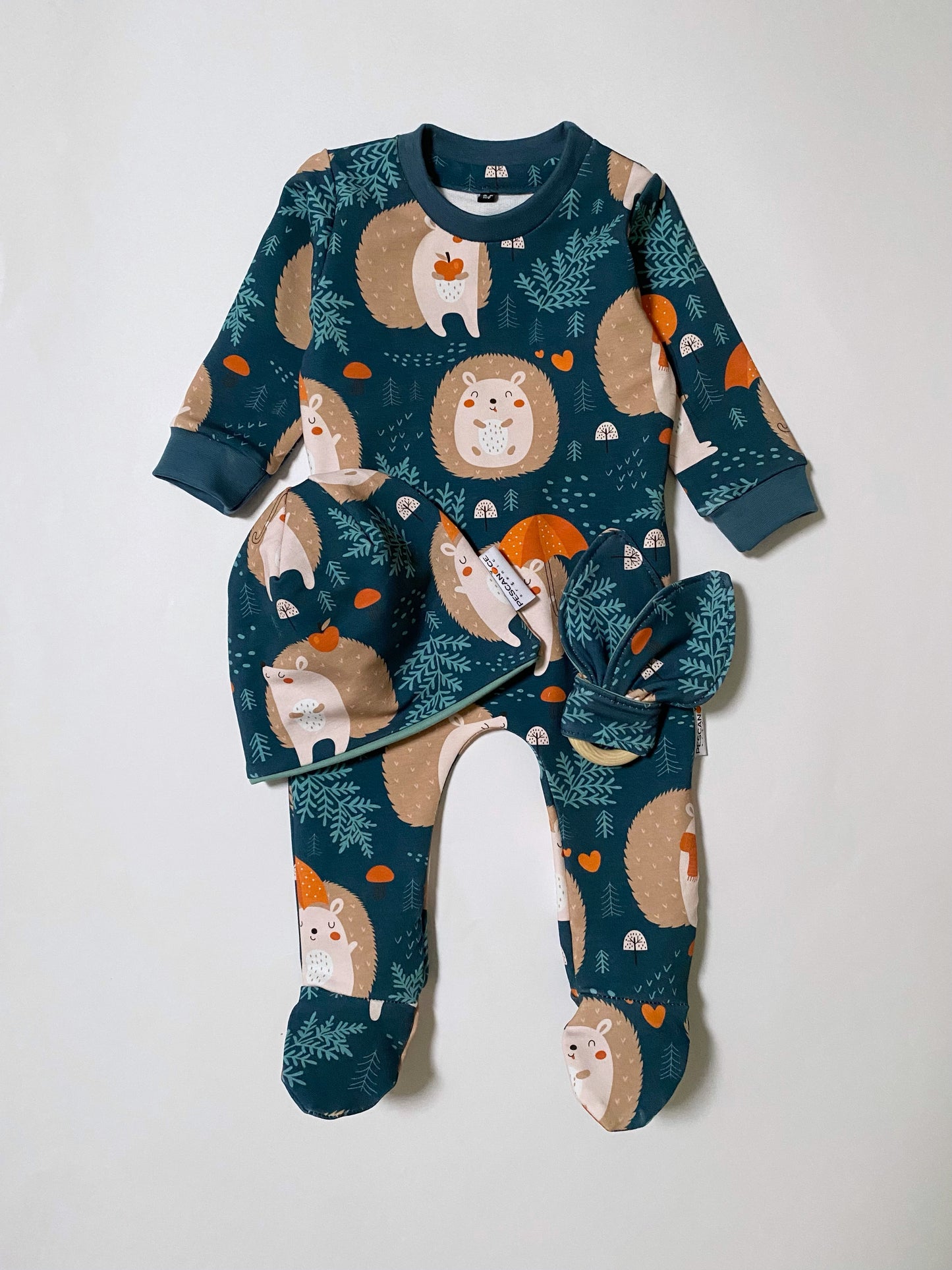 MINIBOX: Pigiapiedini+BERRETTO e coniglietto - Fall